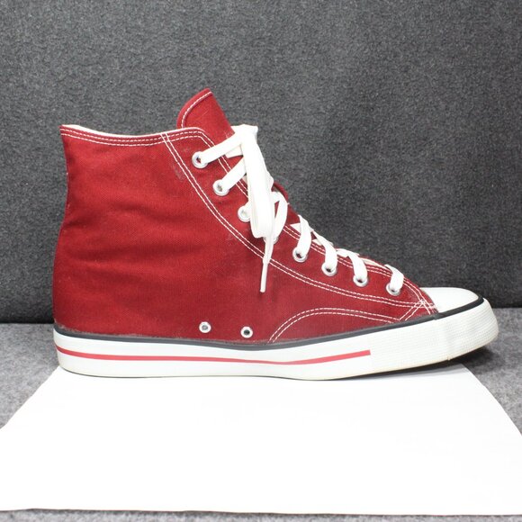 Gap Mens World Class High Top Sneakers, Royal Red Maroon Clay, Men's Size 11.5 - Picture 9 of 15